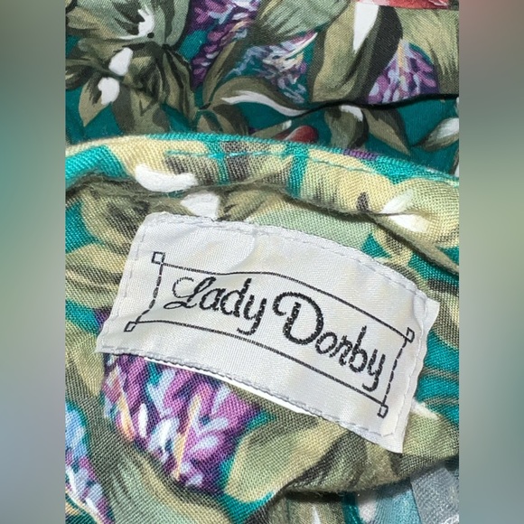 Vintage Floral Womens Dress Large XL L Shabby Prairie - Picture 4 of 6